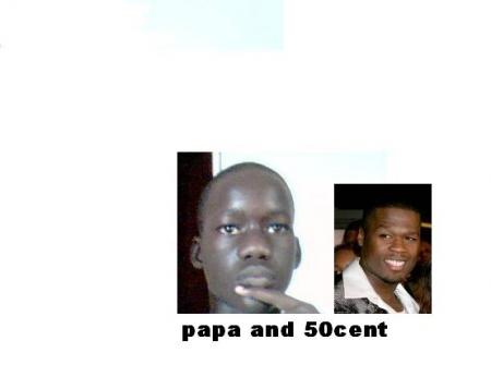 papa and 50cent